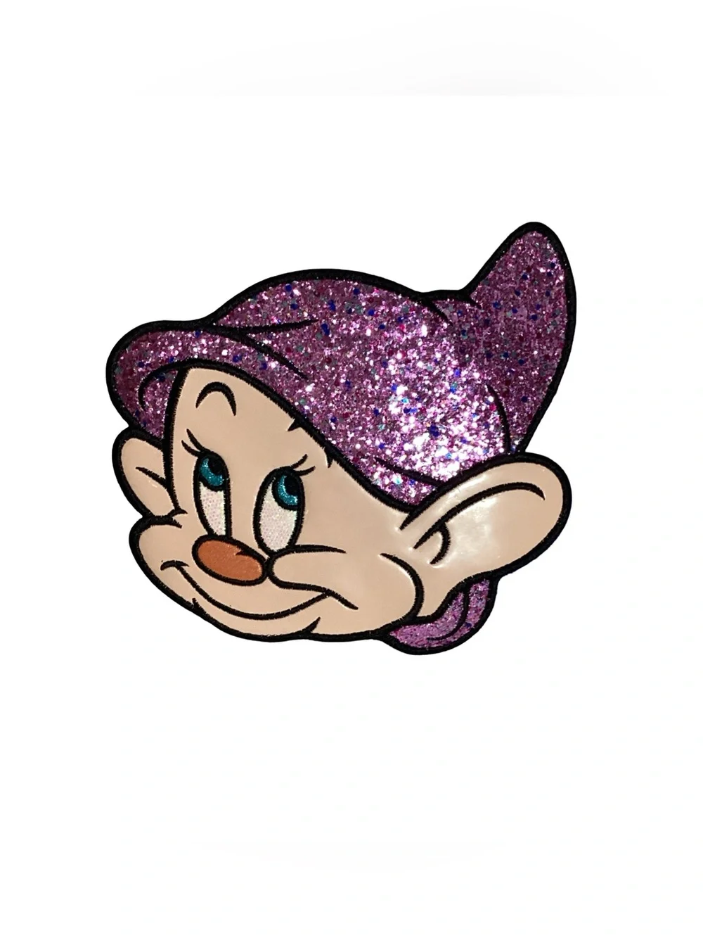 Danielle Nicole Disney Snow White Glitter Dopey Dwarf Kitsch Crossbody Bag READ